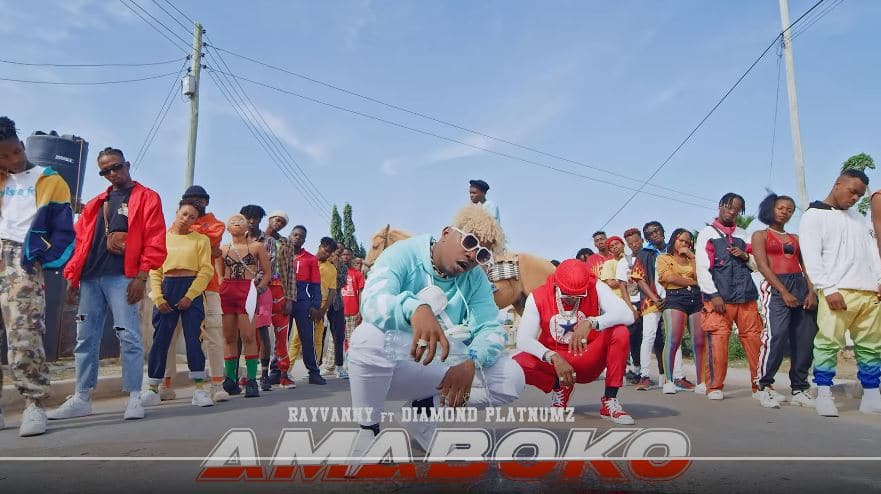 Rayvanny Ft Diamond Platnumz Amaboko Official Music Video - Bekaboy