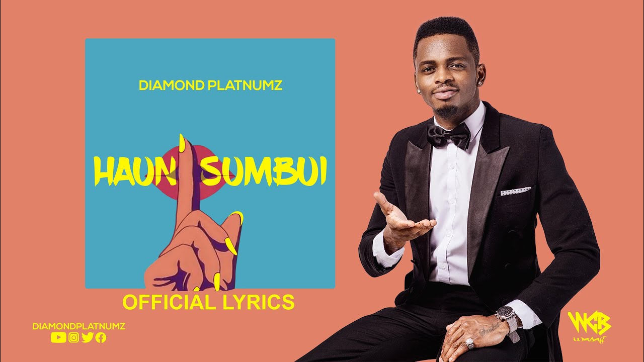 diamond platnumz haunisumbui official video lyrics - Bekaboy