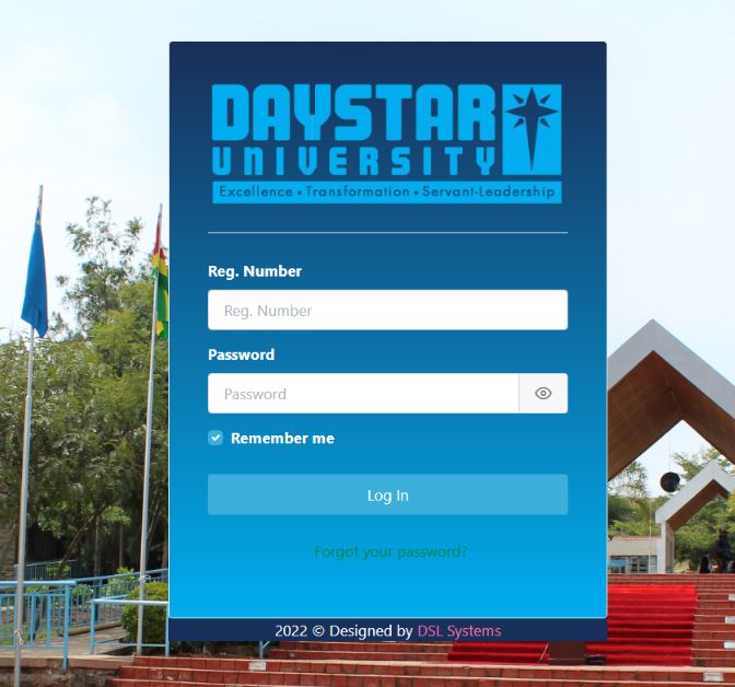 Daystar University Student Portal login - Bekaboy