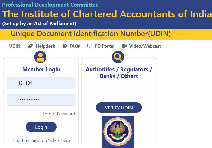 How to Register on the UDIN Portal. - Bekaboy