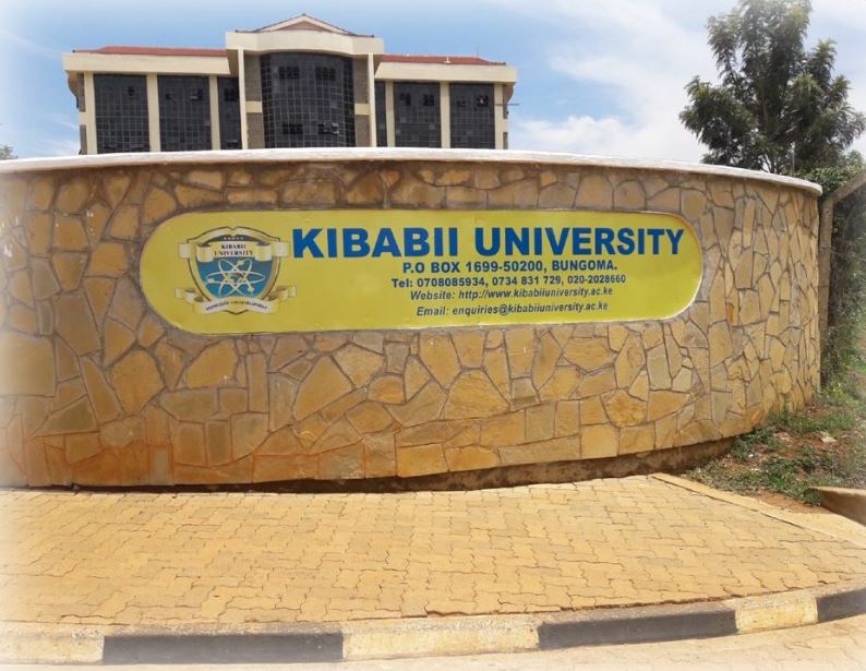 Kibabii University student Portal login