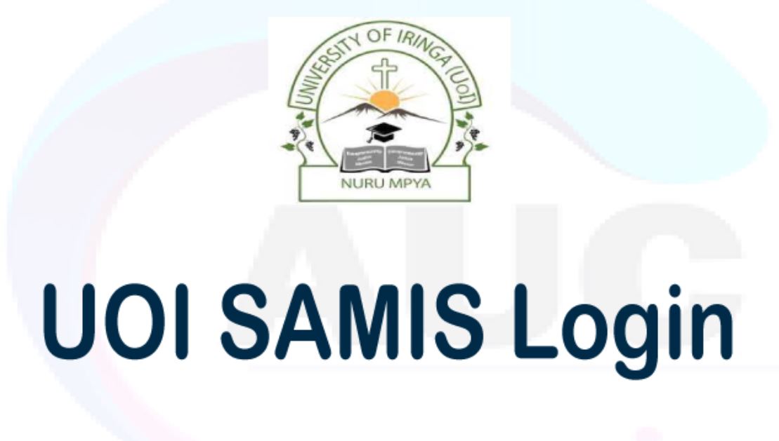 SAMIS University of iringaUOI Students Login Portal - Bekaboy