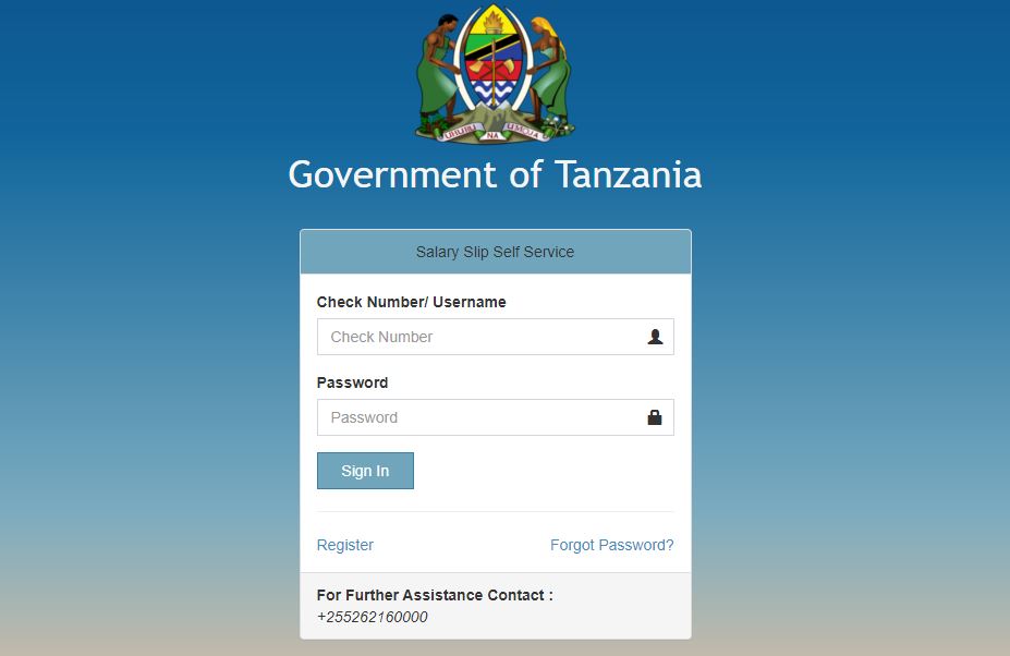 Salary Slip Portal Tanzania - Bekaboy