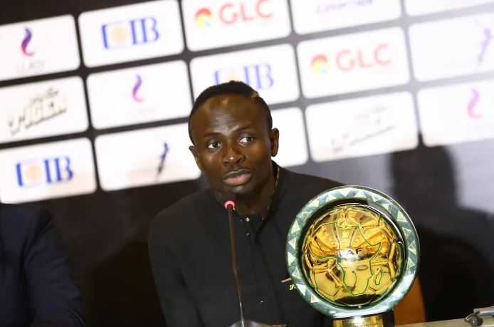 Sadio Mane Named African Footballer Of The Year CAF Award 2022