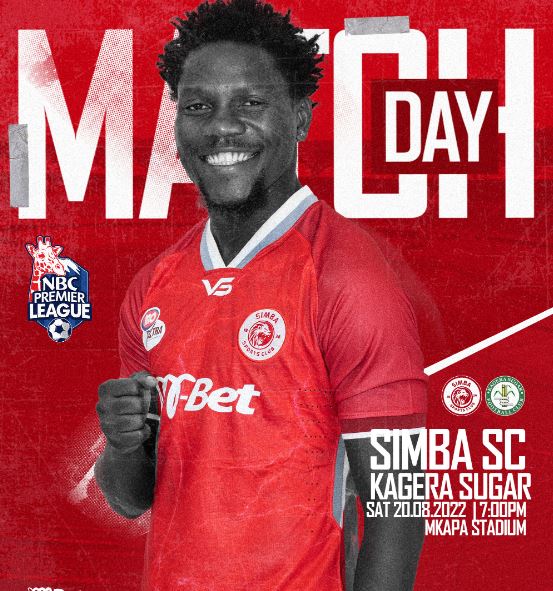 Matokeo Simba Sc vs Kagera Sugar Results and Live Updates, 20 August 2022