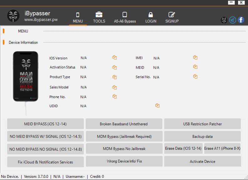 iBypasser iCloud Remover Tool V3.5 Download