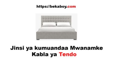 Jinsi ya kumuandaa Mwanamke Kabla ya Tendo FRG - Bekaboy