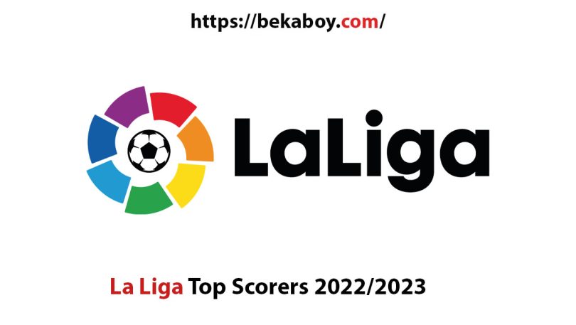 La Liga Top Scorers 2022 2023 - Bekaboy