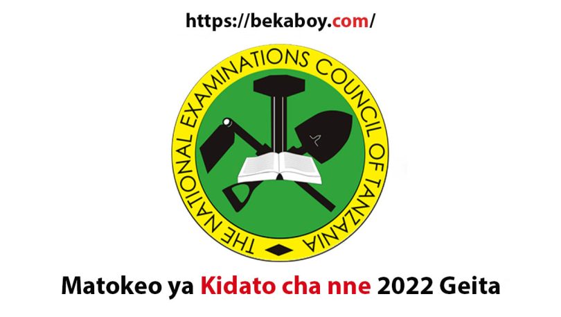Matokeo ya Kidato cha nne 2022 Geita - Bekaboy
