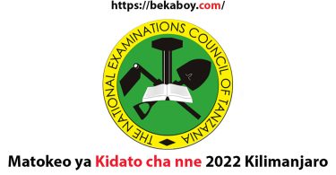 Matokeo ya Kidato cha nne 2022 Kilimanjaro - Bekaboy