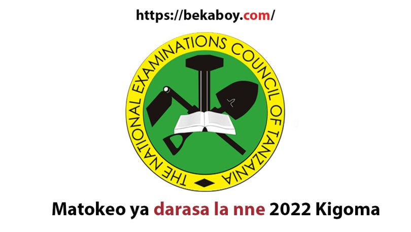 Matokeo ya darasa la nne 2022 Kigoma - Bekaboy