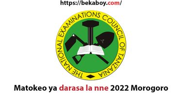 Matokeo ya darasa la nne 2022 Morogoro - Bekaboy