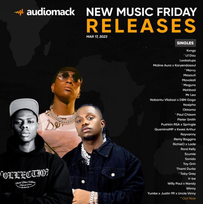 New Music Friday Releases march - Bekaboy