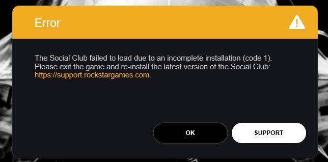 Easy Fix For Rockstar Launcher Error Code 1