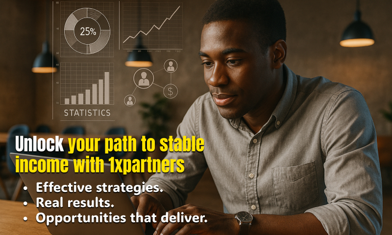 The path to a stable income how Ousmane successfully joined 1xpartners