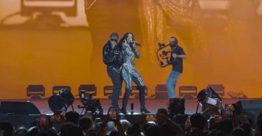 Rayvanny & Nora Fatehi Performance at the Dubai Festival